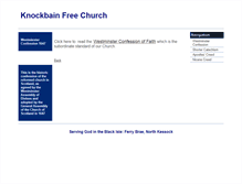 Tablet Screenshot of documents.knockbainfreechurch.org
